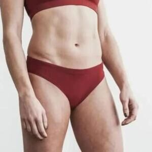 NWT NOBULL Women’s Swim Suit Bikini Bottom Wine Size S